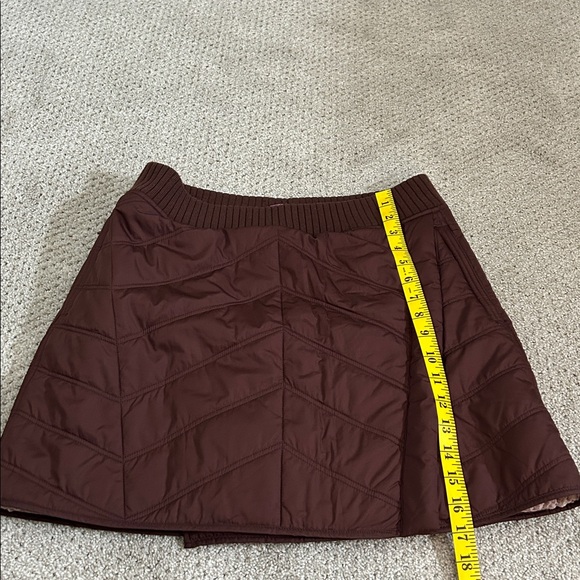 Prana Diva Wrap Puffer Snap Skirt - Picture 8 of 9